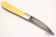 Wharncliffe Slip Joint - Damascus/Westinghouse