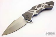 White Swan Flipper - Guilloche