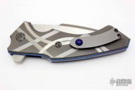 White Swan Flipper - Guilloche