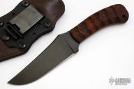 WKII - Belt Knife - Sculpted Maple