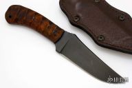 WKII - Belt Knife - Sculpted Maple
