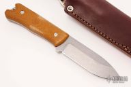 Woodsman - Natural Canvas Micarta