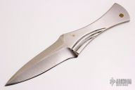 Chisel Ground Boot Knife