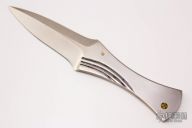 Chisel Ground Boot Knife