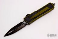 Scarab - D/E Satin DLC and Green Anodized Aluminum #017