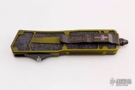 Scarab - D/E Satin DLC and Green Anodized Aluminum #017