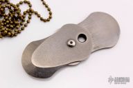 Titanium Dog Tag Knife - Gen 1