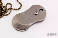 Titanium Dog Tag Knife - Gen 1