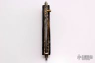 Damascus and Buffalo Horn Linerlock