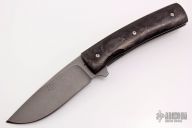 "FR" Linerlock Flipper - Marble Carbon Fiber
