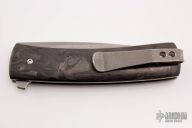 "FR" Linerlock Flipper - Marble Carbon Fiber