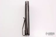 "FR" Linerlock Flipper - Marble Carbon Fiber