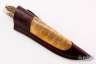 Hunter - Stag w/ Birds Eye Pattern Damascus