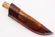 Hunter - Sea Cow Rib w/ W-Twist Pattern Damascus