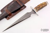 Damascus and Stag Dagger