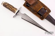 Damascus and Stag Dagger