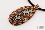 Frog Man Gecko Pendant