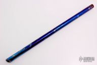 Titanium Straw - Polished Blue Smoke