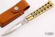 Brass Balisong - Jody Samson Ground