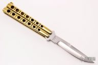Brass Balisong - Jody Samson Ground