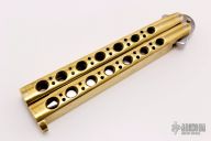 Brass Balisong - Jody Samson Ground