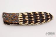 Damascus and Armadillo Linerlock - Wayne Whittaker