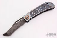 Rebel Frame Lock - Damascus and MokuTi