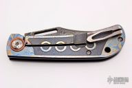 Rebel Frame Lock - Damascus and MokuTi