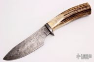 Damascus and Stag Skinner