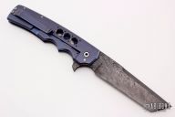 Tanto Flipper with Damascus Blade