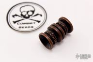 Bronze Line of Fire Bead