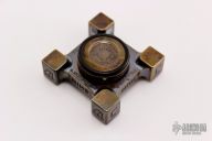 Star of David RingSpin with Matching Slug