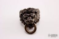 Silver Lion Ring