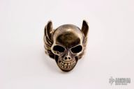 Winged Skull Ring