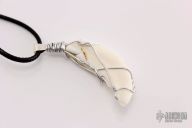 European Wild Boar Tooth Necklace