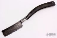 Barber's Notch 8/8 Straight Razor with Damascus