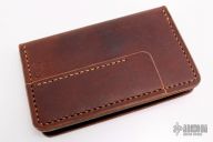 Leather Field Notes Cover with Card/Pen Slots