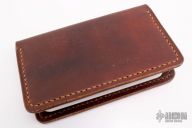 Leather Field Notes Cover with Card/Pen Slots