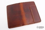Leather Field Notes Cover with Card/Pen Slots