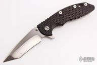 XM-18 Framelock Flipper - 3.5" Hellfire Grind w/ Carbon Fiber