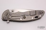 XM-18 Framelock Flipper - 3.5" Hellfire Grind w/ Carbon Fiber