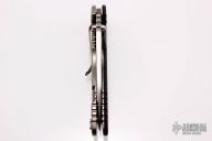 XM-18 Framelock Flipper - 3.5" Hellfire Grind w/ Carbon Fiber