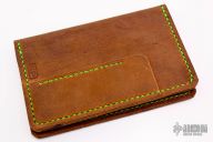 Leather Field Notes Cover with Card/Pen Slots