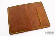 Leather Field Notes Cover with Card/Pen Slots