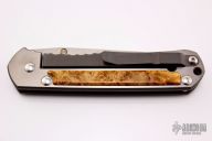 Large Sebenza 2009 Limited Edition w/ Box Elder Inlay