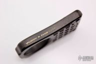 One-Hole Paperweight - DLC Stonewash Titanium #017