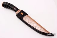 Damascus and Kudu Horn Fighter