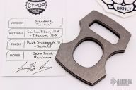 Burnley Contra Cypop Bottle Opener Carbon Fiber/Titanium