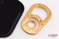 Pull Tab - Double Swan - Nichols Mokume