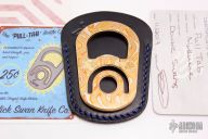 Pull Tab - Double Swan - Nichols Mokume